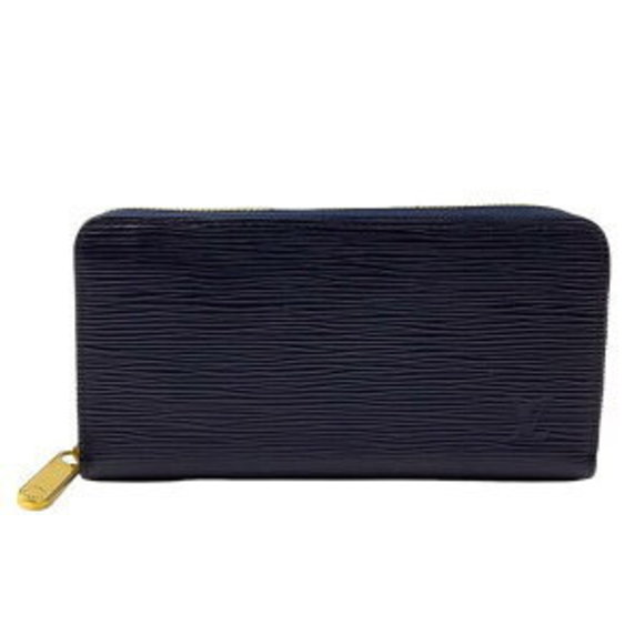 Louis Vuitton Zip Zippy Long Navy Leather Epi Wallet Blue - Picture 1 of 7